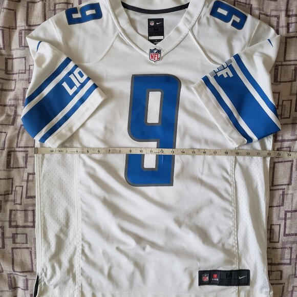 DETROIT LIONS #9 MATTHEW STAFFORD JERSEY MENS SIZE M - Picture 1 of 2